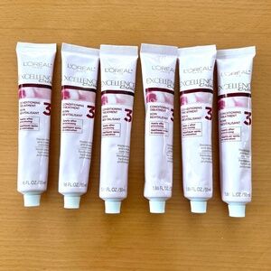 LOT OF 6 L’ORÉAL EXCELLENCE CRÈME CONDITIONING TREATMENT 1.86 OZ new without box